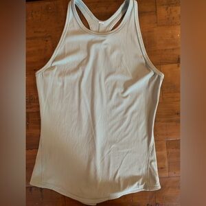 Lululemon razorback tank mint green